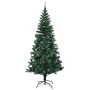Árbol de Navidad Artificial Preiluminado Verde 240 cm