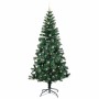 Árbol de Navidad Artificial Preiluminado Verde 240 cm