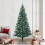 Árbol de Navidad Artificial Preiluminado Verde 240 cm