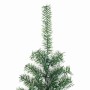 Árbol de Navidad Artificial Nevado con Luz LED Verde y 150 cm