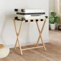 Bamboo suitcase support 68.5x38x58 cm by vidaXL, Luggage racks and suitcase holders - Ref: Foro24-356367, Price: 22,92 €, Dis...