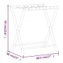 Bamboo suitcase support 68.5x38x58 cm by vidaXL, Luggage racks and suitcase holders - Ref: Foro24-356367, Price: 22,92 €, Dis...