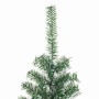 Árbol de Navidad Artificial Nevado con Luz LED Verde y 240 cm
