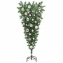 Árbol de Navidad artificial invertido pre-iluminado con set de