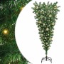 Árbol de Navidad artificial preiluminado al revés con juego de