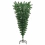 Árbol de Navidad artificial preiluminado al revés con juego de