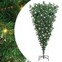 Árbol de Navidad artificial preiluminado invertido con juego de