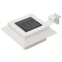 Weiße quadratische Außensolarlampen 12 Stück LED 12 cm von vidaXL, Außenbeleuchtung - Ref: Foro24-277137, Preis: 74,55 €, Rab...