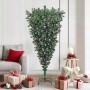 Árbol de Navidad artificial preiluminado al revés con juego de