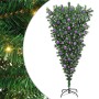 Árbol de Navidad artificial preiluminado al revés con juego de