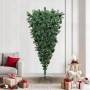 Árbol de Navidad artificial preiluminado al revés con juego de