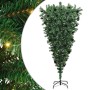 Árbol de Navidad artificial preiluminado al revés con juego de