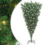Árbol de Navidad artificial preiluminado al revés con juego de