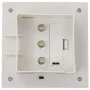 White square outdoor solar lamps 12 pcs LED 12 cm by vidaXL, Outdoor lighting - Ref: Foro24-277137, Price: 77,74 €, Discount: %