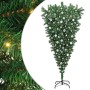 Árbol de Navidad artificial preiluminado al revés con set de
