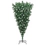 Árbol de Navidad artificial preiluminado al revés con set de