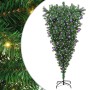 Árbol de Navidad artificial preiluminado al revés con set de