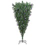 Árbol de Navidad artificial preiluminado al revés con set de