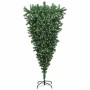 Árbol de Navidad artificial preiluminado al revés con set de