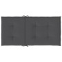 Low back garden chair cushion 4 pcs anthracite Oxford fabric by vidaXL, Cushions for chairs and sofas - Ref: Foro24-47549, Pr...