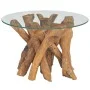 Solid teak wood coffee table 60 cm by vidaXL, Coffee table - Ref: Foro24-243473, Price: 203,62 €, Discount: %