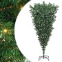 Árbol de Navidad artificial preiluminado al revés con conjunto