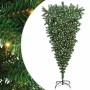Árbol de Navidad artificial preiluminado al revés con set de