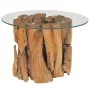 Solid teak wood floating coffee table, 60 cm by vidaXL, Coffee table - Ref: Foro24-243474, Price: 152,79 €, Discount: %