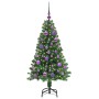 Árbol de Navidad artificial Verde 120 cm PVC y Acero y Plástico