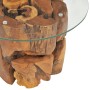 Solid teak wood floating coffee table, 60 cm by vidaXL, Coffee table - Ref: Foro24-243474, Price: 154,76 €, Discount: %