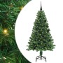 Árbol de Navidad artificial Verde 150 cm PVC y Acero y Plástico