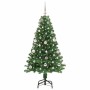 Árbol de Navidad artificial Verde 150 cm PVC y Acero y Plástico