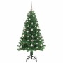 Árbol de Navidad artificial Verde 150 cm PVC y Acero y Plástico