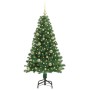 Árbol de Navidad artificial Verde 150 cm PVC y Acero y Plástico