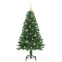 Árbol de Navidad artificial Verde 150 cm PVC y Acero y Plástico