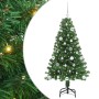 Árbol de Navidad artificial Verde 150 cm PVC y Acero y Plástico