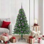 Árbol de Navidad artificial Verde 150 cm PVC y Acero y Plástico