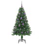 Árbol de Navidad artificial Verde 150 cm PVC y Acero y Plástico