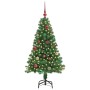 Árbol de Navidad artificial Verde 150 cm PVC y Acero y Plástico