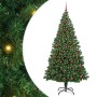 Árbol de Navidad artificial Verde 210 cm PVC y Acero y Plástico