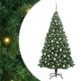 Árbol de Navidad artificial Verde 210 cm PVC y Acero y Plástico