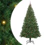 Árbol de Navidad artificial Verde 240 cm PVC y Acero y Plástico