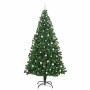 Árbol de Navidad artificial Verde 240 cm PVC y Acero y Plástico