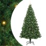 Árbol de Navidad artificial Verde 240 cm PVC y Acero y Plástico
