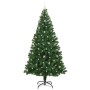 Árbol de Navidad artificial Verde 240 cm PVC y Acero y Plástico
