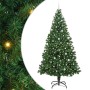 Árbol de Navidad artificial Verde 240 cm PVC y Acero y Plástico