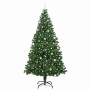 Árbol de Navidad artificial Verde 240 cm PVC y Acero y Plástico