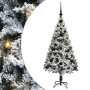 Árbol de Navidad artificial Verde 120 cm PVC y Acero y Plástico