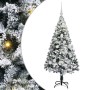 Árbol de Navidad artificial Verde 120 cm PVC y Acero y Plástico