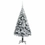 Árbol de Navidad artificial Verde 120 cm PVC y Acero y Plástico